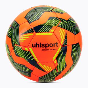 Fotbalový míč uhlsport Ultra Lite Soft 290 fluo orange/navy/fluo yellow velikost 4