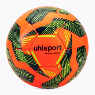 Fotbalový míč uhlsport Ultra Lite Soft 290 fluo orange/navy/fluo yellow velikost 5