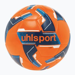 Fotbalový míč uhlsport Team fluo orange/navy/white velikost 5