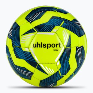 Fotbalový míč uhlsport Team fluo yellow/navy/white velikost 4