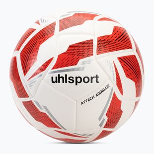 Fotbalový míč uhlsport Attack Addglue white/red/silver velikost 4