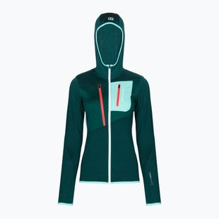 Dámská trekingová mikina Ortovox Fleece Grid Hoody dark pacific 87201