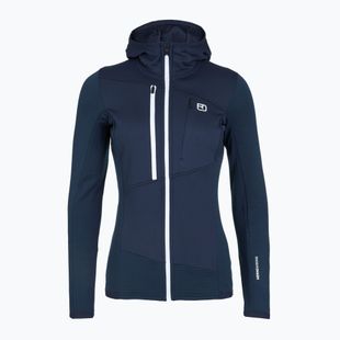 Dámská mikina  ORTOVOX Fleece Grid Hoody deep ocean