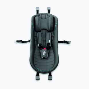 Sedačka na přívěsný vozík za kolo Qeridoo Baby shell grey QBS 20 G