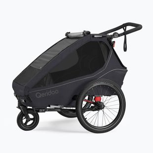Přívěsný vozík za kolo Qeridoo Kidgoo 2 phantom grey