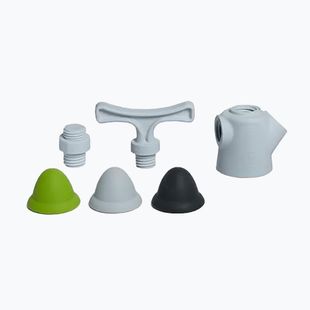Sada nástavců pro masážní přístroj BLACKROLL Booster Head white/green/black