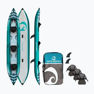 Nafukovací kajak pro 3 osoby  SPINERA Hybris 475 teal/white/grey