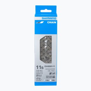 Řetěz na kolo Shimano CN-HG601 + Spinka 11rz 116 článků stříbrný ICNHG60111116Q
