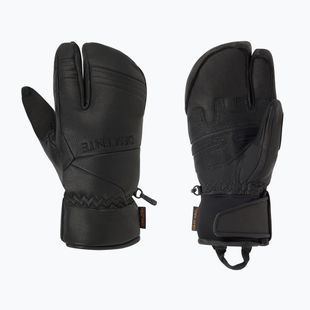Pánské lyžařské rukavice Descente 3 Finger Leather black