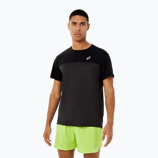 Pánské běžecké tričko ASICS Race Top performance black/graphite grey