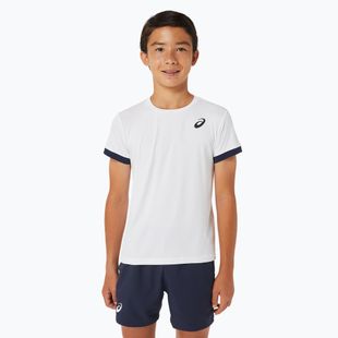 Dětské tričko  ASICS Tennis Top brilliant white/midnight