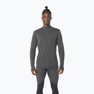 Pánské běžecké tričko ASICS Metarun Mock Neck performance black s dlouhým rukávem