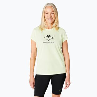 Dámské běžecké tričko ASICS Fujitrail logo cool matcha
