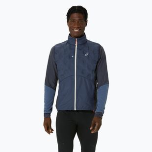 Pánská běžecká bunda bez rukávů ASICS Road Winter Midnight