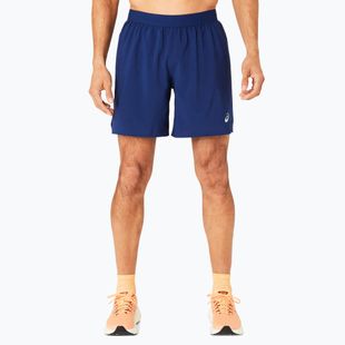 Pánské běžecké kraťasy  ASICS Road 2-N-1 7IN blue expanse / midnight