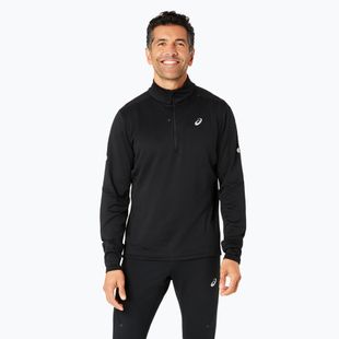 Pánská běžecká mikina ASICS Road Winter 1/2 Zip Mid Layer performance black