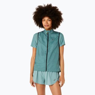 Dámská běžecká vesta   ASICS Metarun Packable Gilet celadon