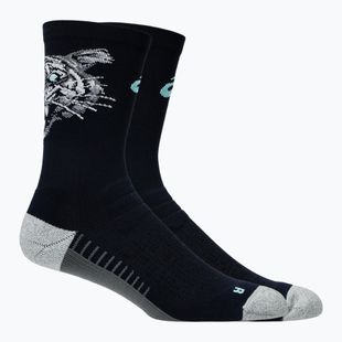 Běžecké ponožky ASICS Performance Run Crew midnight/bright cyan