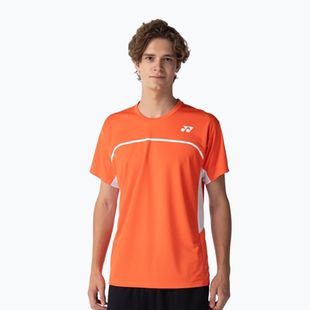 Pánské tričko YONEX 10726 Practice Crew Neck cyber orange
