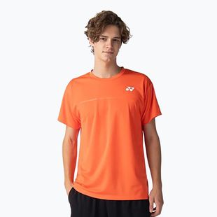 Pánské tenisové tričko YONEX 10728 Crew Neck cyber orange