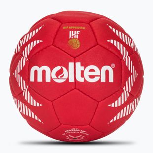 Míč na házenou Molten H3A5000-S4F IHF OFFICIAL BALL PARIS 2024 red velikost 3