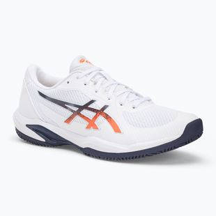 Pánské tenisové boty  ASICS Solution Swift FF 2 Clay white/ nova orange