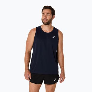 Pánské běžecké tílko tank top ASICS Core Singlet midnight