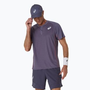 Pánské  polo tričko ASICS Match Actibreeze Polo greyish purple