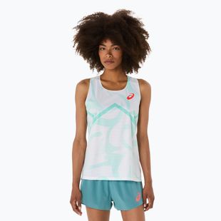 Dámské běžecké tričko ASICS Light Knit Singlet soothing sea