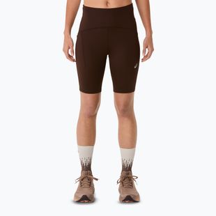 Dámské běžecké šortky ASICS Road High Waist 8IN Sprinter coffee