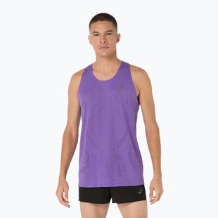 Pánské běžecké tričko ASICS Metarun Singlet edo purple