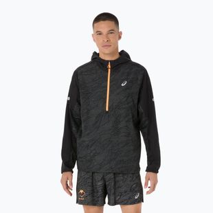 Pánská běžecká bunda ASICS Fujitrail Packable Windbreaker performance black