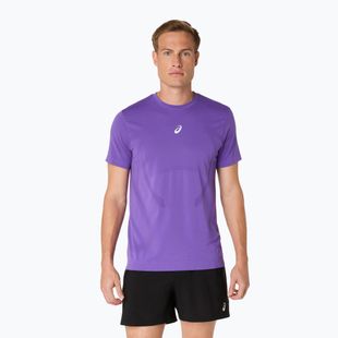 Pánské běžecké tričko ASICS Road Seamless edo purple