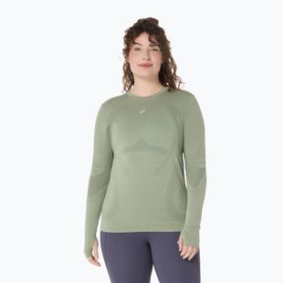 Dámské běžecké tričko Longsleeve ASICS Road Seamless LS blue/whisper green