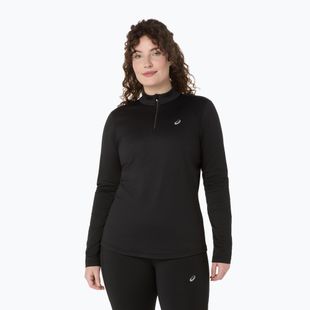Dámské běžecké tričko Longsleeve ASICS Core LS Half Zip Winter performance black