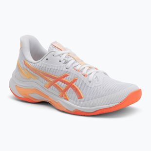 Dámské volejbalové boty ASICS Netburner Ballistic FF 4 white/vivid coral