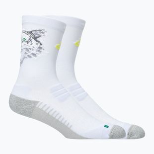 Ponožky ASICS Performance Run Crew waterscape / electric lime