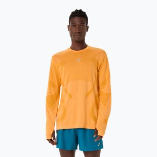 Pánské běžecké triko Longsleeve ASICS Road Seamless LS yamabuki yellow