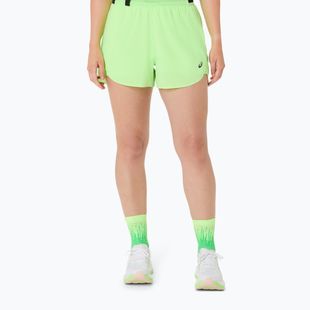 Dámské běžecké šortky ASICS Metarun Split illuminate green