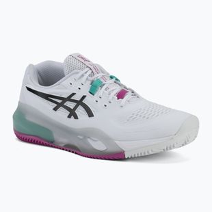 Pánské tenisové boty ASICS Gel-Resolution X Clay white/aurora green