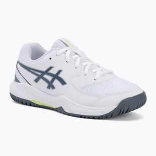 Dětské tenisové boty ASICS Gel-Dedicate 8 GS Jr white/ironclad