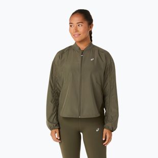 Dámská běžecká bunda ASICS Nagino Run Adjustable dark olive