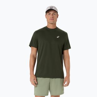Pánské tenisové tričko ASICS Court Top vintage khaki