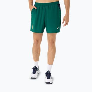 Pánské tenisové šortky ASICS Padel Court 7IN jewel green