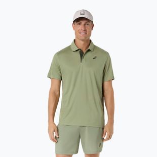 Pánské polo tričko ASICS Court Polo khaki green