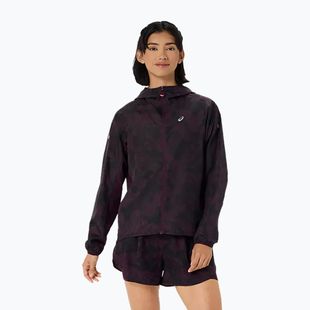 Dámská běžecká bunda Asics Fujitrail Packable Jacket dark aubergine