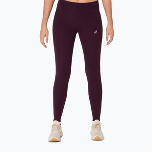 Dámské běžecké legíny ASICS Nagino Run dark aubergine