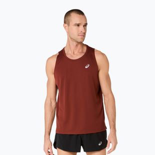 Pánské běžecké tričko ASICS Core Singlet singed red