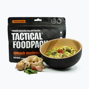 Mrazem sušené potraviny Tactical Foodpack ŠSpinach Mushroom Pasta Vege 110 g
