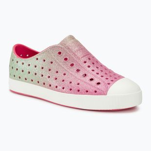 Dětské boty  Native NA-12100112 Jefferson Bling celery dazzle bling/ shell white